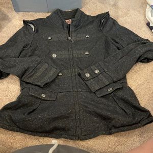 Cute black sparkle juicy couture jacket